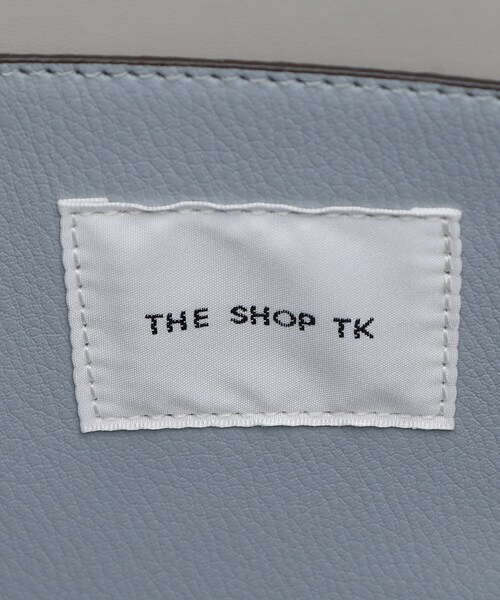 THE SHOP TK （ザ ショップ ティーケー ）の「巾着合皮バッグ（ショルダーバッグ・レディース・サックスブルー/オフホワイト/ブラック・00）」の14枚目の写真