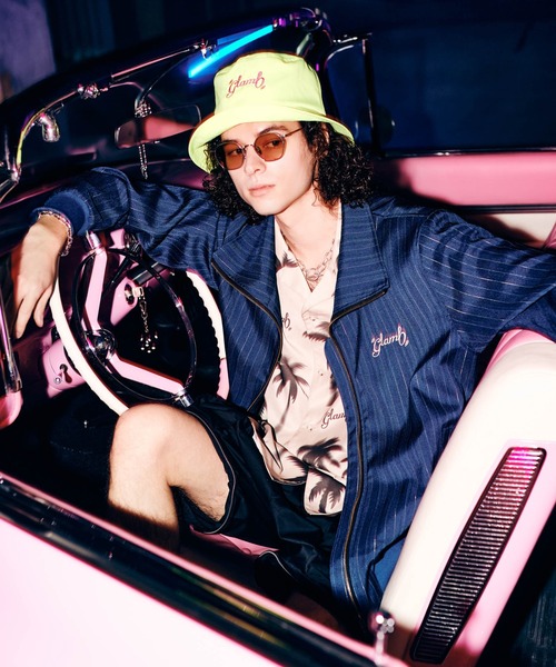 glamb(グラム)の「Palm Aloha Shirt / パームアロハシャツ(シャツ/ブラウス・メンズ・ベージュ/ブラック・S/M/L)」の14枚目の写真