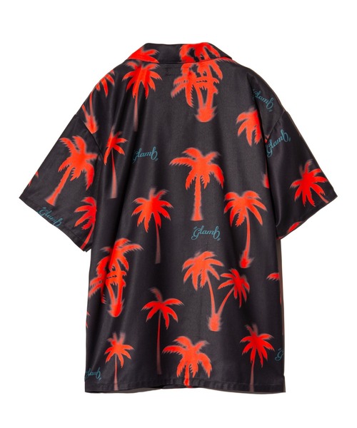 glamb(グラム)の「Palm Aloha Shirt / パームアロハシャツ(シャツ/ブラウス・メンズ・ベージュ/ブラック・S/M/L)」の21枚目の写真