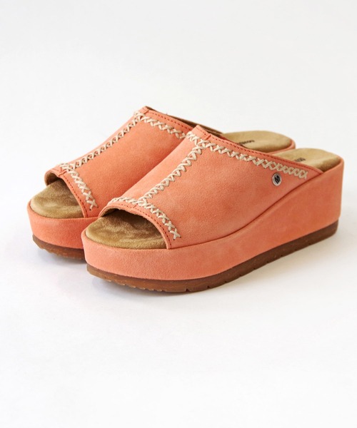 Minnetonka(ミネトンカ)の「MINNETONKA ミネトンカ / スエード厚底サンダル PAISLEE(サンダル・レディース・ブラウン/ベージュ/ブラック/ブルー/コーラル・7/8/6/9/5)」の21枚目の写真