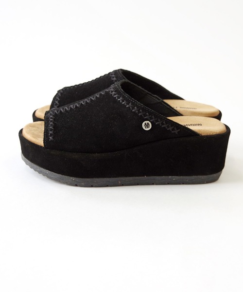 Minnetonka(ミネトンカ)の「MINNETONKA ミネトンカ / スエード厚底サンダル PAISLEE(サンダル・レディース・ブラウン/ベージュ/ブラック/ブルー/コーラル・7/8/6/9/5)」の10枚目の写真