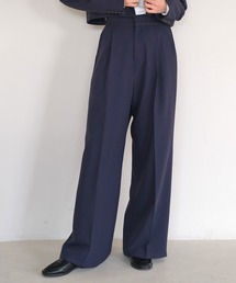 ハイウエストワイドパンツ