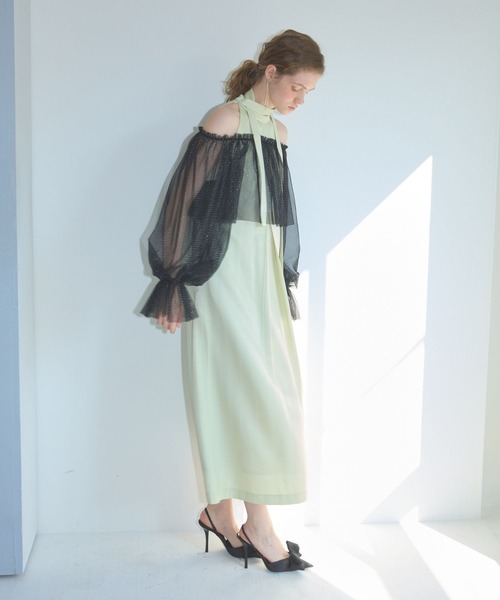 halさん専用Waltz by BEAMS リボン チュールワンピース　130 楽天市場】SAVOY CLOTHING Double Cuffs Sailor Long One-piece