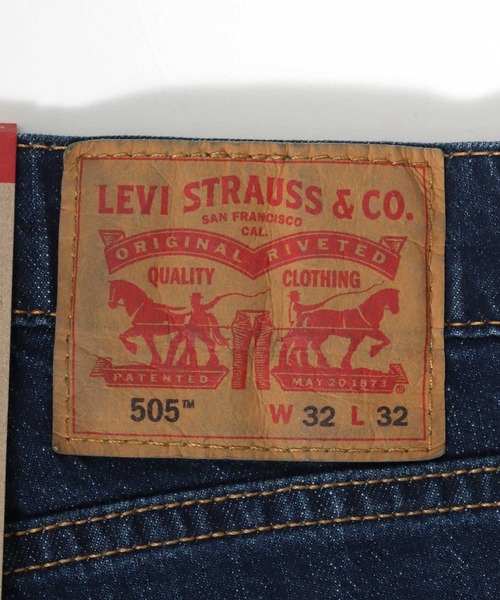 Levi's（リーバイス）の「Levi's/リーバイス 505 REGULAR STRAIGHT ストレッチデニム レギュラーストレート（デニムパンツ・メンズ・ライトインディゴブルー/サックスブルー/インディゴブルー/ダークインディゴブルー・32inch/30inch/34inch/36inch/31inch/33inch）」の20枚目の写真