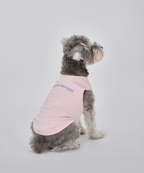 MANDARINE BROTHERS(マンダリンブラザーズ)の「テンダーケアTシャツ/小型犬・中型犬/XL/XLB/XXL(ペットウェア・レディース・オレンジ/ライトグレー/ベビーピンク・XL/XLB/XXL)」の3枚目の写真