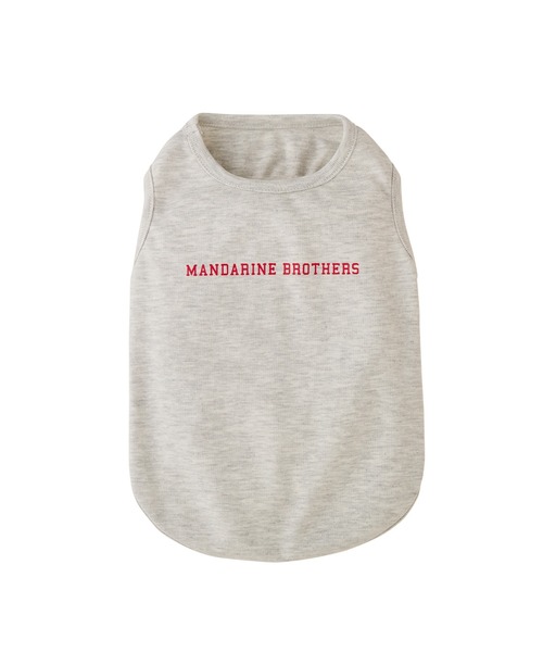MANDARINE BROTHERS(マンダリンブラザーズ)の「テンダーケアTシャツ/小型犬・中型犬/XL/XLB/XXL(ペットウェア・レディース・オレンジ/ライトグレー/ベビーピンク・XL/XLB/XXL)」の8枚目の写真
