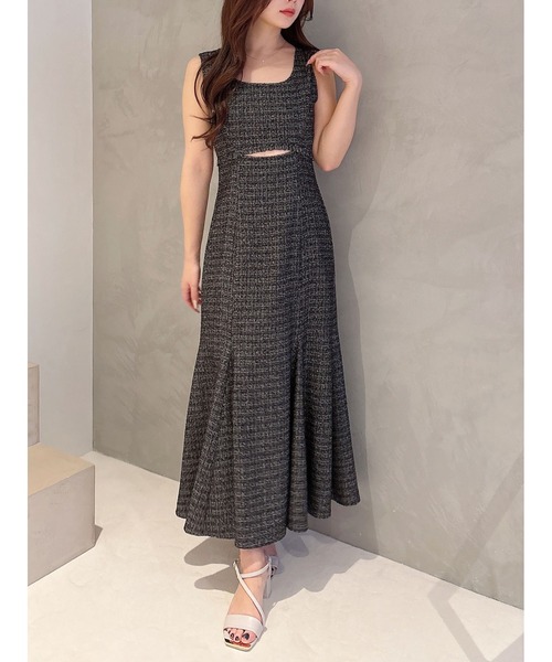 セミマーメードツーピース 当日発送】パールパイピングボレロ2WAYマーメイドワンピースドレス