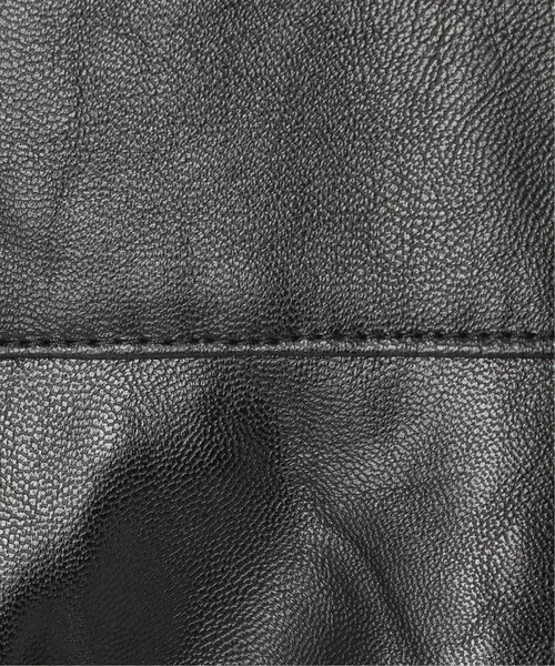 VENCEEXCHANGE（ヴァンスエクスチェンジ）の「合皮ジャンスカ（ジャンパースカート・レディース・ブラック/ブラウン・FREE）」の11枚目の写真