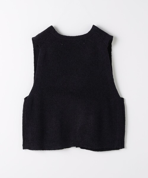 CITEN（シテン）の「＜CITEN＞エッセンシャルニットベスト（ベスト・レディース・ライトグレー/ネイビー/グレー・FREE）」の4枚目の写真