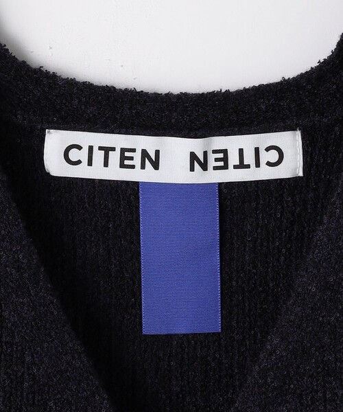 CITEN（シテン）の「＜CITEN＞エッセンシャルニットベスト（ベスト・レディース・ライトグレー/ネイビー/グレー・FREE）」の15枚目の写真