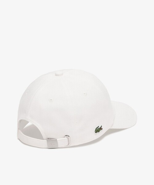 LACOSTE(ラコステ)の「Lステッチローキャップ(キャップ・メンズ・ブラック/ホワイト/ネイビー・58cm)」の16枚目の写真