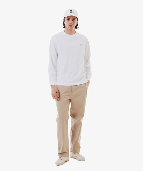 LACOSTE(ラコステ)の「Lステッチローキャップ(キャップ・メンズ・ブラック/ホワイト/ネイビー・58cm)」の4枚目の写真