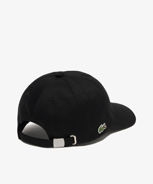 53 新品 未使用 LACOSTE ラコステ キャップ 帽子 ブラック 黒