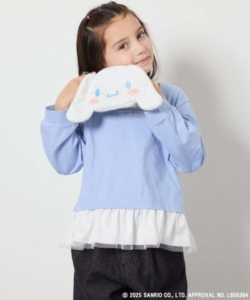 a.v.v（アーヴェヴェ）の「[KIDS]【ポチャッコ＆シナモロール】ミニショルダーバッグ（ショルダーバッグ・キッズ・ミント/ダークインディゴブルー・120）」の14枚目の写真