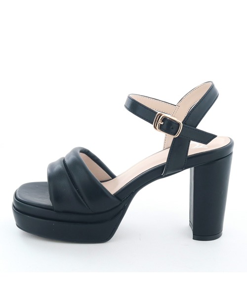 byあしながおじさん（バイアシナガオジサン）の「厚底ヒールアップサンダル 　8890895（サンダル・レディース・シルバー/ブラック/ライトブルー・S/M/L/LL）」の8枚目の写真