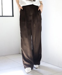 ENC | glossy satin pants / グロッシーサテンパンツ(その他パンツ)