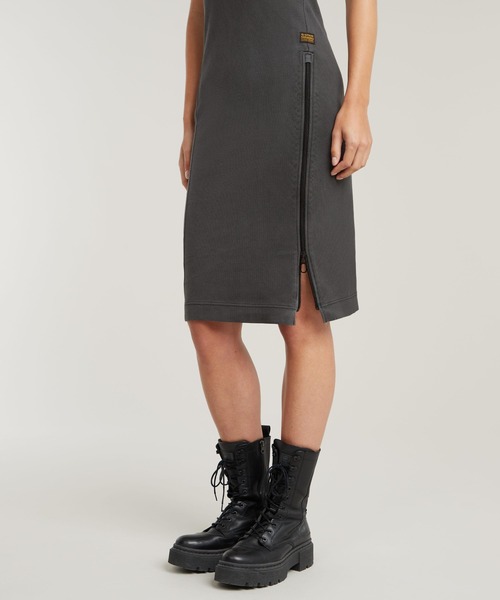 ワンピース   SS24 ABITO (DW0DW17934 C1G) Silk Habutae I－Line Dress | Mame
