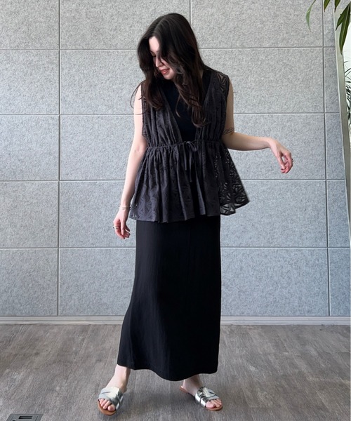 cloenc（クロエンス）の「【手洗い可】フラワーレースブラウス（シャツ/ブラウス・レディース・ホワイト系6/ブラック系3・02）」の16枚目の写真