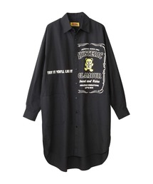ヒステリックス　グラフィックプリントシャツワンピース ブランド古着】シャツワンピース（シャツワンピース）｜HYSTERIC