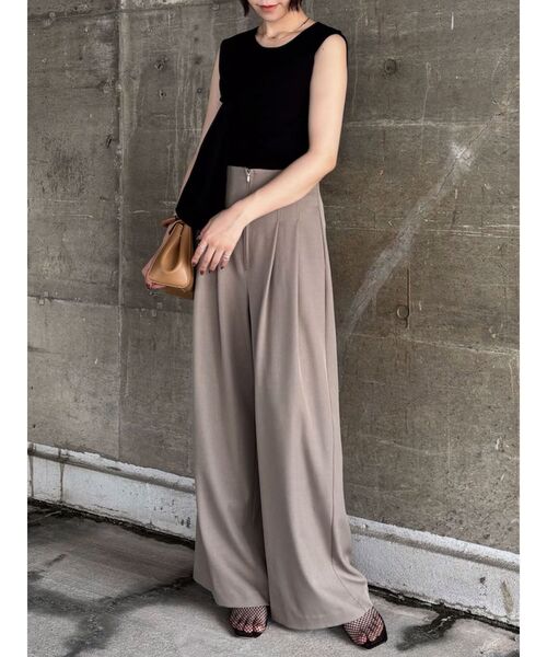 LAGUNAMOON(ラグナムーン)の「ツイストライクニットプルオーバー(ニット/セーター・レディース・ブラック/グリーン/モカ・FREE)」の19枚目の写真