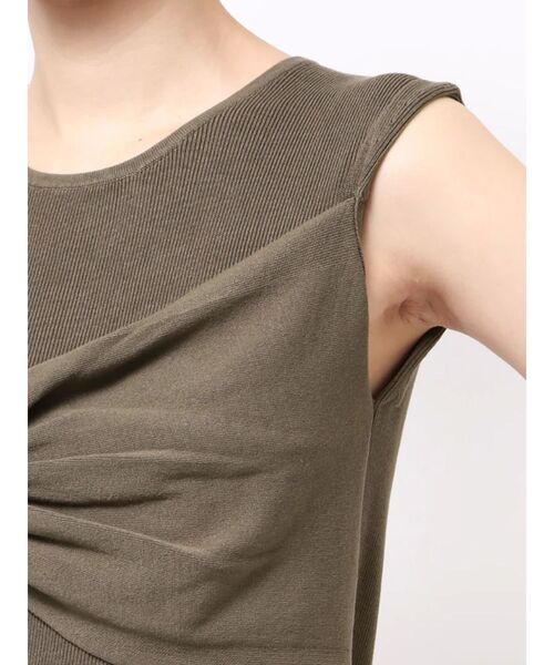 LAGUNAMOON(ラグナムーン)の「ツイストライクニットプルオーバー(ニット/セーター・レディース・ブラック/グリーン/モカ・FREE)」の13枚目の写真