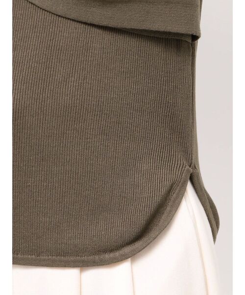 LAGUNAMOON(ラグナムーン)の「ツイストライクニットプルオーバー(ニット/セーター・レディース・ブラック/グリーン/モカ・FREE)」の12枚目の写真