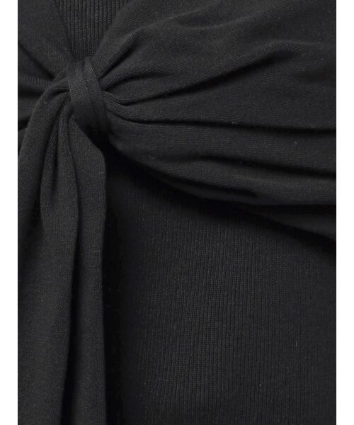 LAGUNAMOON(ラグナムーン)の「ツイストライクニットプルオーバー(ニット/セーター・レディース・ブラック/グリーン/モカ・FREE)」の9枚目の写真