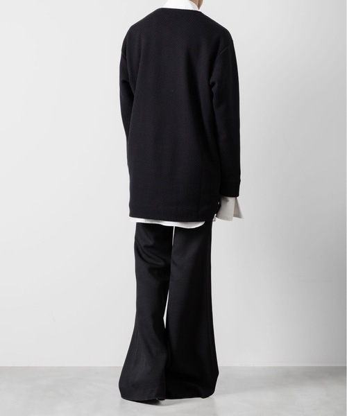 ato(アトウ)の「OVERSIZED RUSSEL JERSEY(ニット/セーター・メンズ・ベージュ/ブラック・48/46)」の6枚目の写真