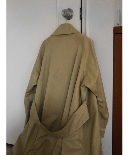 Katrin TOKYO（カトリーントーキョー）の「balloon soutien collar coat（ステンカラーコート・レディース・ネイビー/ベージュ・FREE/XS）」の11枚目の写真