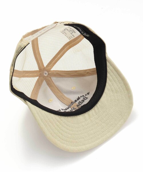 BeBe（ベベ）の「【アジャスター付】キャンバスロゴ刺しゅうメッシュキャップ(52~56cm)（キャップ・キッズ・ブルー/イエロー・M/L）」の11枚目の写真