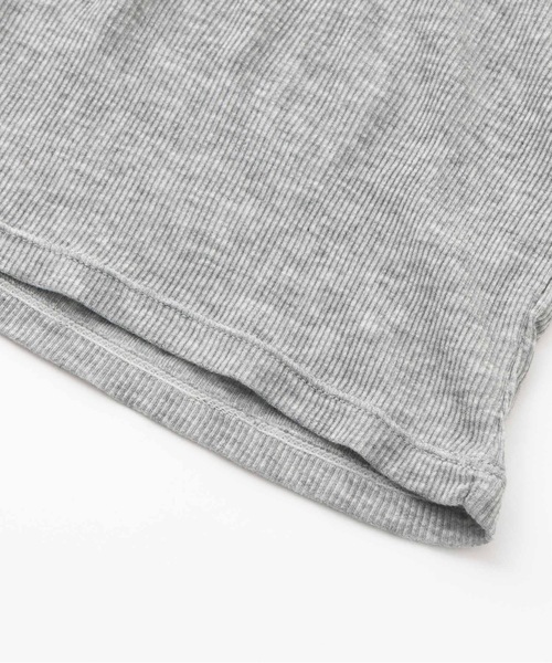 SEA（シー）の「Seavalley シアー リブ L/Sトップ（Tシャツ/カットソー・レディース・ホワイト/ネイビー/グレー/ブラック・ONE SIZE）」の12枚目の写真