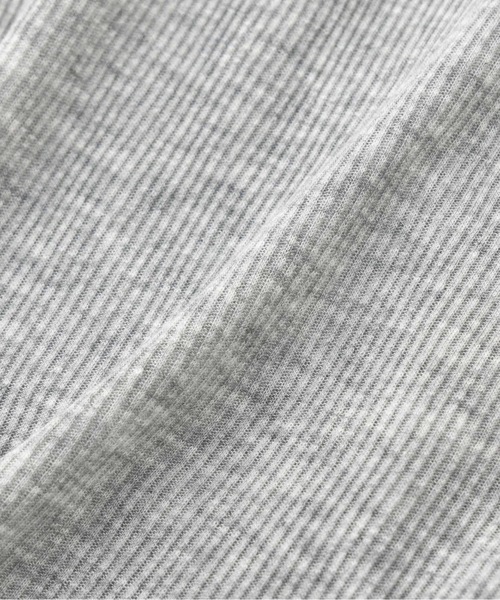 SEA（シー）の「Seavalley シアー リブ L/Sトップ（Tシャツ/カットソー・レディース・ホワイト/ネイビー/グレー/ブラック・ONE SIZE）」の11枚目の写真
