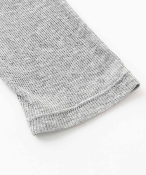 SEA（シー）の「Seavalley シアー リブ L/Sトップ（Tシャツ/カットソー・レディース・ホワイト/ネイビー/グレー/ブラック・ONE SIZE）」の10枚目の写真