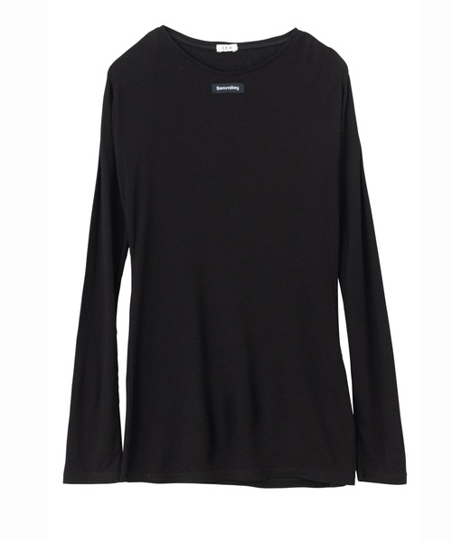 SEA シアー　ロンT カットソー SEA（シー）の「Seavalley シアー リブ L/Sトップ（Tシャツ/カットソー