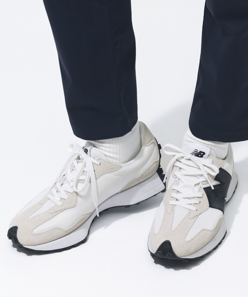NEW BALANCE(ニューバランス)の「ニューバランス New Balance 327(スニーカー・メンズ・ホワイト×ブラック・23.5cm/24.5cm/25.5cm/23.0cm/24.0cm/25.0cm/26.0cm)」の5枚目の写真