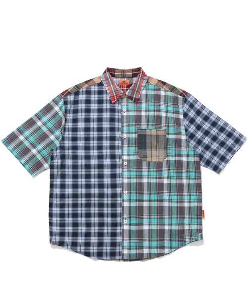 KRIFF MAYER（クリフメイヤー）の「【綿100％】グラスポケットシャツ（シャツ/ブラウス・メンズ・カラフル/イエロー/ネイビー/グレー/サックスブルー・MEDIUM/LARGE/X-LARGE）」の5枚目の写真