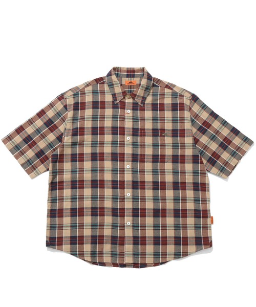 KRIFF MAYER（クリフメイヤー）の「【綿100％】グラスポケットシャツ（シャツ/ブラウス・メンズ・カラフル/イエロー/ネイビー/グレー/サックスブルー・MEDIUM/LARGE/X-LARGE）」の4枚目の写真