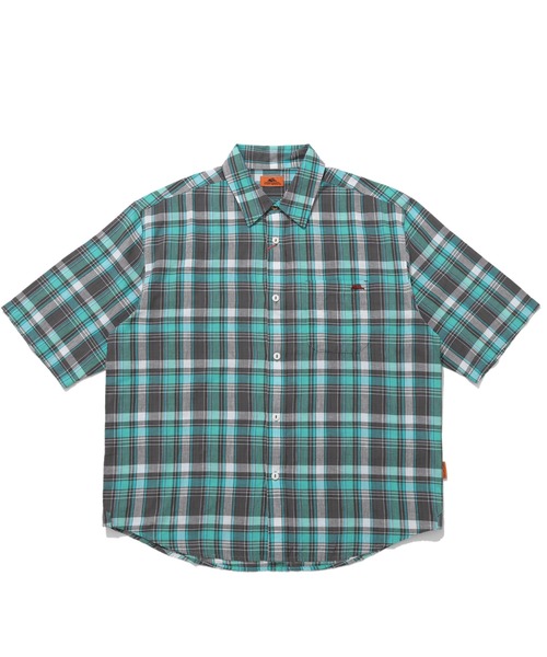 KRIFF MAYER（クリフメイヤー）の「【綿100％】グラスポケットシャツ（シャツ/ブラウス・メンズ・カラフル/イエロー/ネイビー/グレー/サックスブルー・MEDIUM/LARGE/X-LARGE）」の7枚目の写真