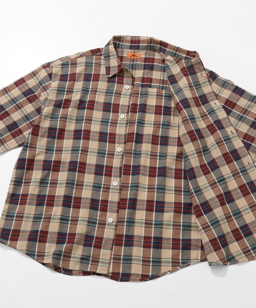 KRIFF MAYER（クリフメイヤー）の「【綿100％】グラスポケットシャツ（シャツ/ブラウス・メンズ・カラフル/イエロー/ネイビー/グレー/サックスブルー・MEDIUM/LARGE/X-LARGE）」の10枚目の写真