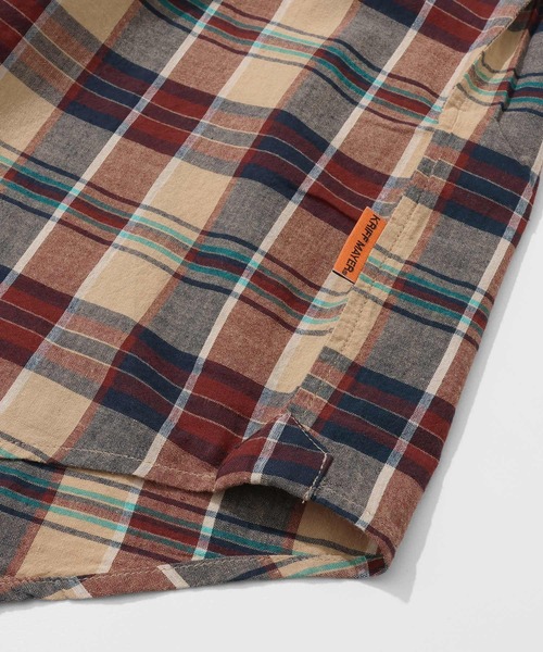 KRIFF MAYER（クリフメイヤー）の「【綿100％】グラスポケットシャツ（シャツ/ブラウス・メンズ・カラフル/イエロー/ネイビー/グレー/サックスブルー・MEDIUM/LARGE/X-LARGE）」の13枚目の写真