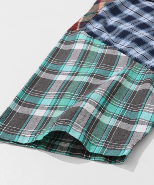 KRIFF MAYER（クリフメイヤー）の「【綿100％】グラスポケットシャツ（シャツ/ブラウス・メンズ・カラフル/イエロー/ネイビー/グレー/サックスブルー・MEDIUM/LARGE/X-LARGE）」の14枚目の写真