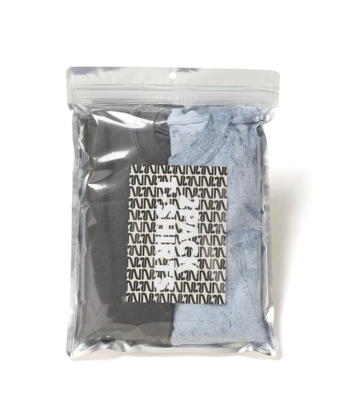 M TO R（ムウトアール）の「CROPPED PACK TEE（Tシャツ/カットソー・レディース・ピンク系その他2/ブルー系その他/ライトグレー・L/M/S）」の5枚目の写真