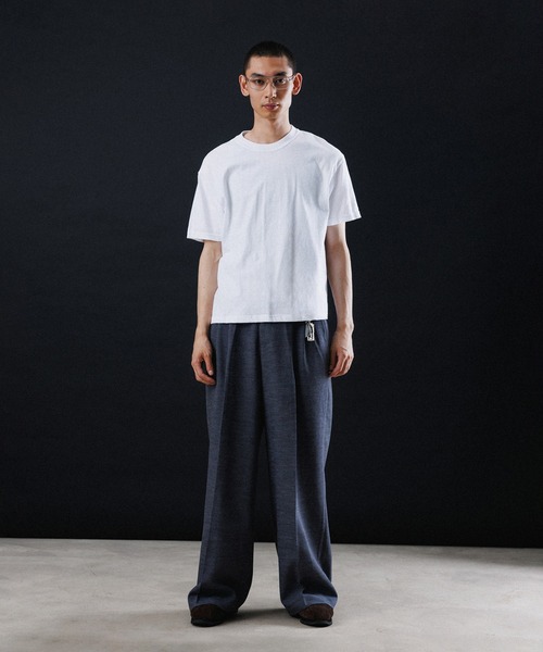 M TO R（ムウトアール）の「CROPPED PACK TEE（Tシャツ/カットソー・レディース・ピンク系その他2/ブルー系その他/ライトグレー・L/M/S）」の15枚目の写真