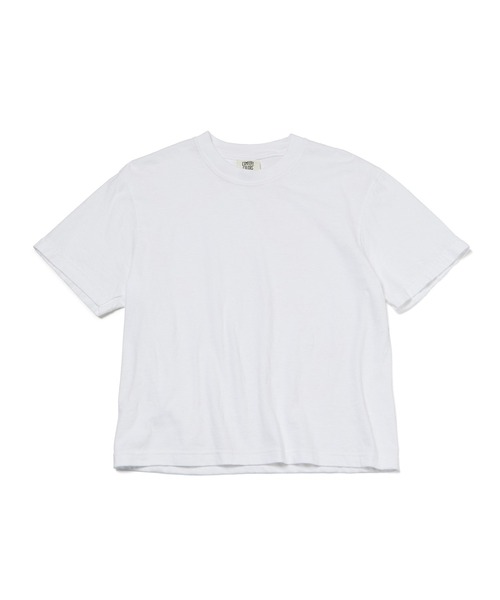 M TO R（ムウトアール）の「CROPPED PACK TEE（Tシャツ/カットソー・レディース・ピンク系その他2/ブルー系その他/ライトグレー・L/M/S）」の16枚目の写真