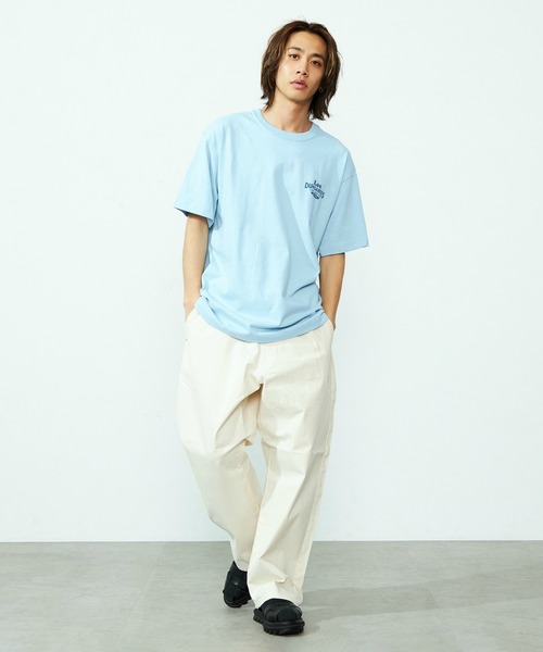 【 Jeans】ボローズ バックプリント Tシャツ BK ※送関込 箔プリントBIGTシャツ※一部予約商品です※【day253712-z】メール