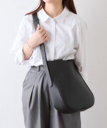 Actually | シュリンクフェイクレザーラウンドショルダーバッグ(トートバッグ)