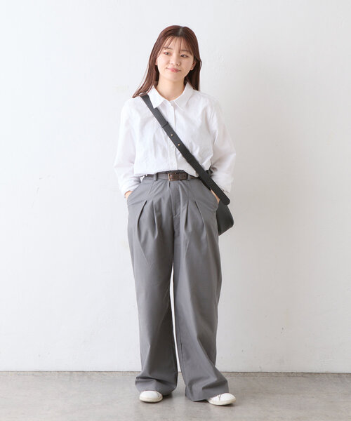 BIRTHDAY BAR（バースデイバー）の「シュリンクフェイクレザーラウンドショルダーバッグ（トートバッグ・レディース・ブラック/サンドベージュ/アイボリー・0）」の16枚目の写真