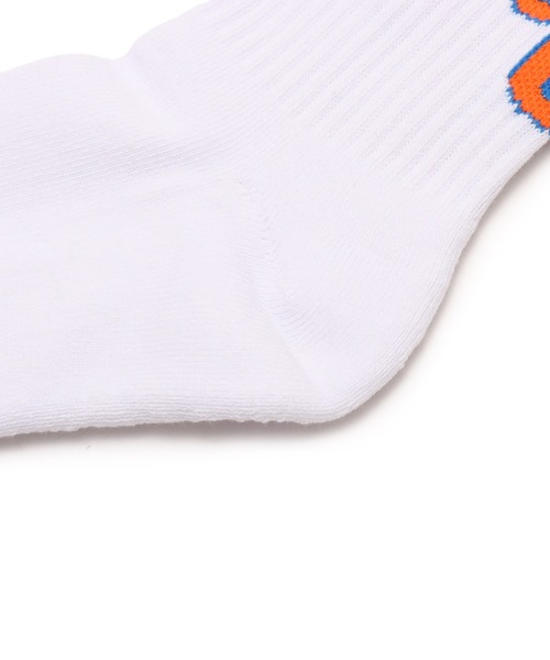 atmos(アトモス)の「Beastie Boys x atmos LINE SOCKS / ビースティ・ボーイズ x アトモス ラインソックス 【SP】(ソックス/靴下・メンズ・ホワイト×ブルー/ホワイト×イエロー・25-27)」の12枚目の写真