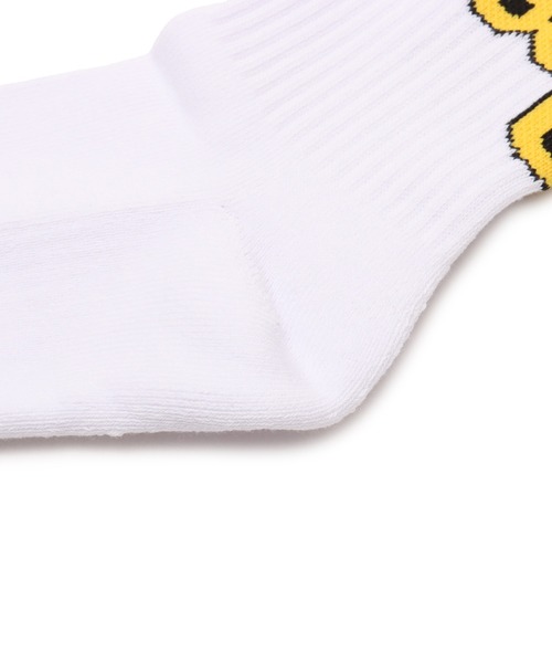 atmos(アトモス)の「Beastie Boys x atmos LINE SOCKS / ビースティ・ボーイズ x アトモス ラインソックス 【SP】(ソックス/靴下・メンズ・ホワイト×ブルー/ホワイト×イエロー・25-27)」の5枚目の写真