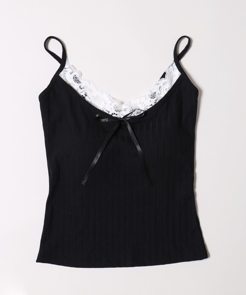 PHILLY（フィリー）の「【PHILLY】ロングリボンキャミソール（キャミソール・レディース・ブラック/サックスブルー/レッド・FREE）」の15枚目の写真